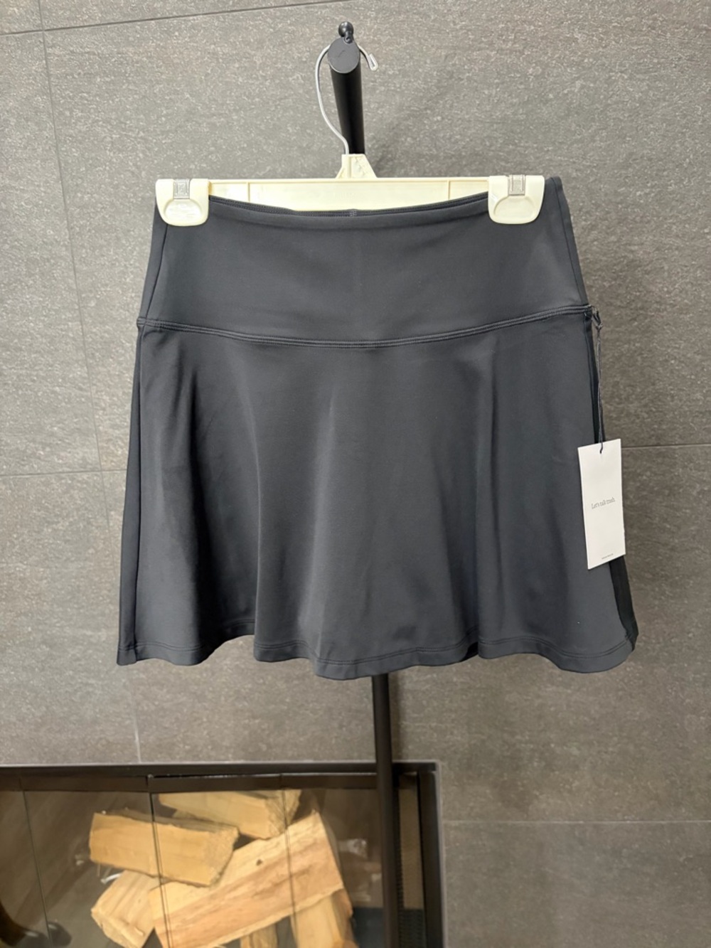 Girlfriend Collective Sport Skort Black Size Large